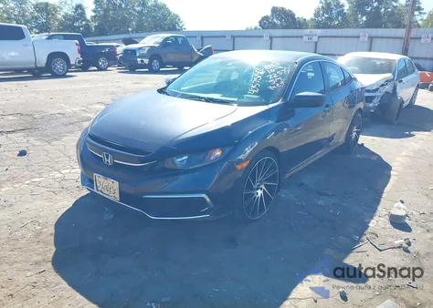 2019 Honda Civic Lx z USA, uszkodzony, nr VIN 19XFC2F62KE047257
